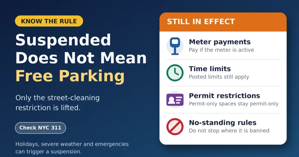 Alternate Side Parking in NYC: Read the Sign, Then Check 311 3 alternate side parking nyc
