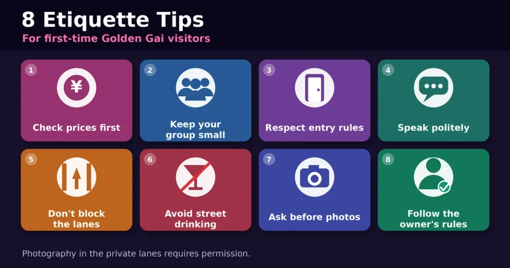 Golden Gai 2026: Everything You Need to Know Before You Visit 2 golden gai etiquette tips