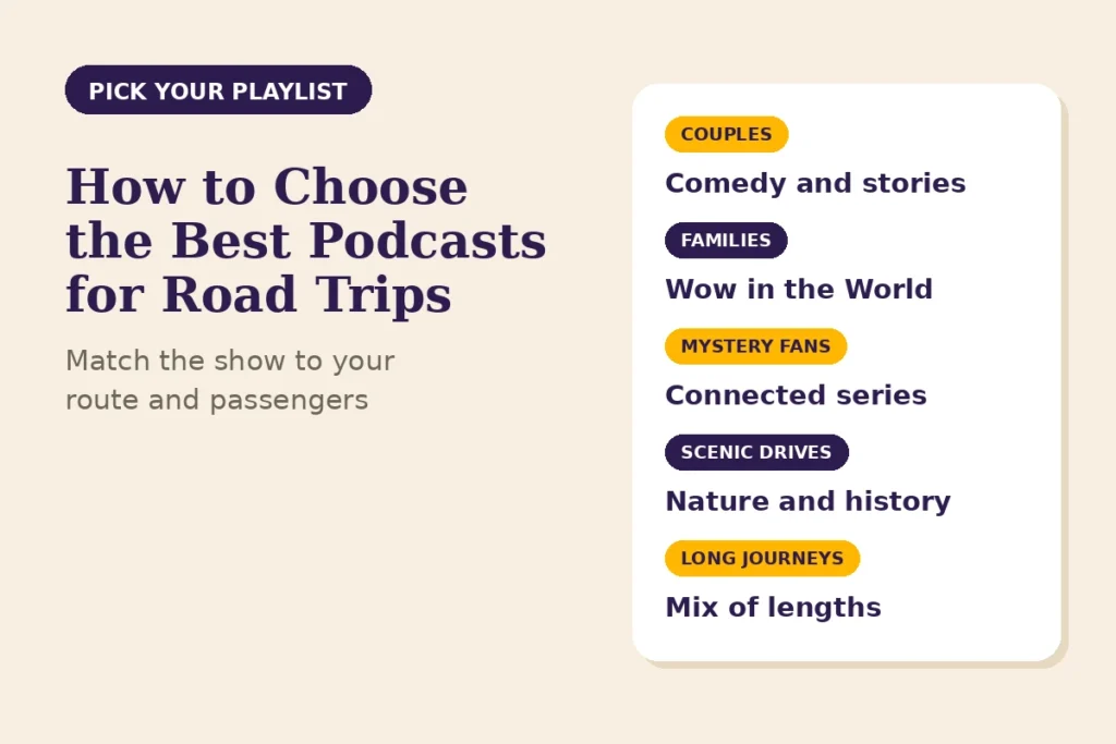  best podcasts for road trips